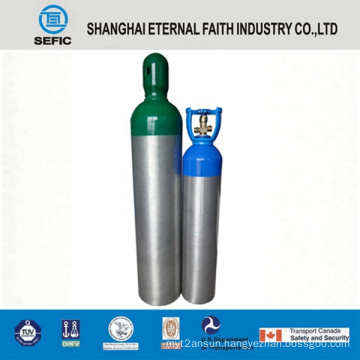 2014 High Pressure Seamless Aluminum Oxygen Gas Cylinder (LWH180-10-15)